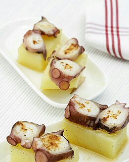 PULPO CON PATATA CONFITADA