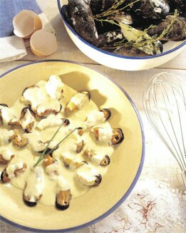 MEJILLONES A LA CREMA