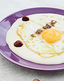 CREMA DE AVELLANAS CON HUEVO