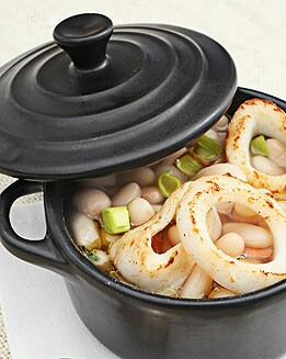 ALUBIAS CON CALAMARES