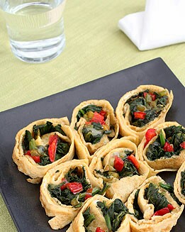ROLLITOS  CON VERDURAS