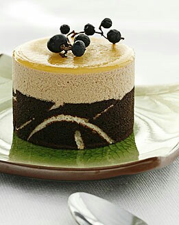 TARTA DE MANGO Y CHOCOLATE