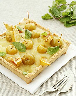 TARTA DE MANZANAS Y LIMONES