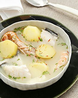 MERLUZA AL AZAFRÁN