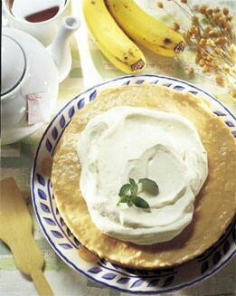 POSTRE DE DULCE DE LECHE Y PLÁTANO