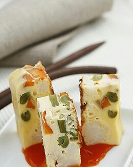 FLAN PUDÍN DE VERDURAS