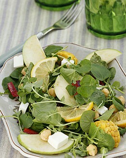ENSALADA DE LIMONES Y GARBANZOS