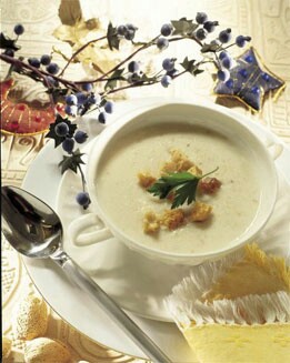 SOPA DE ALMENDRAS NAVIDEÑAS