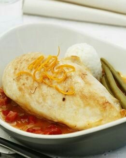 POLLO A LA NARANJA