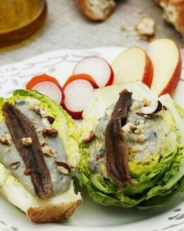 COGOLLOS CON SALSA DE CABRALES