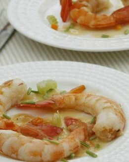 LANGOSTINOS AL CAVA