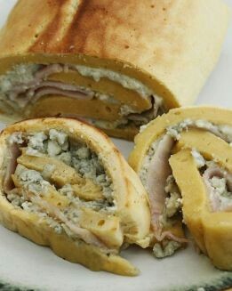 ROLLO DULCE DE ROQUEFORT Y JAMóN