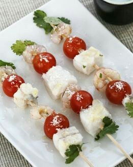 BROCHETAS DE RAPE