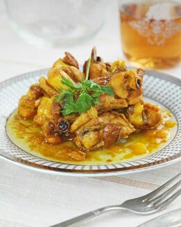 POLLO AL CÚRCUMA