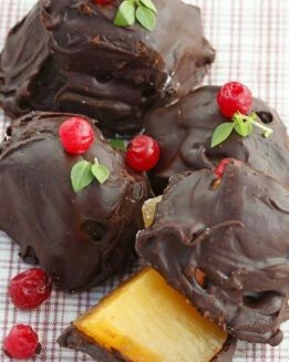 BOMBONES DE MELOCOTÓN