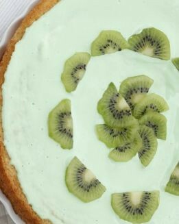 TARTA RÁPIDA DE KIWI