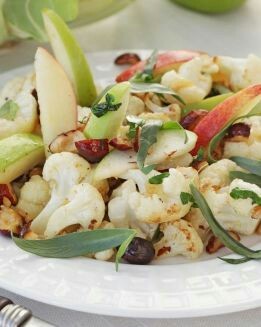 COLIFLOR CON MANZANAS Y ESTRAGÓN