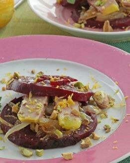 HAMBURGUESAS DE REMOLACHA CON FOIE