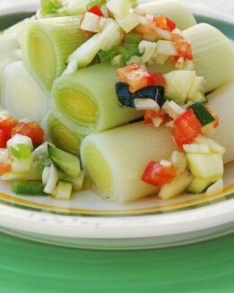 PUERROS EN VINAGRETA
