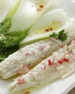 LUBINA CON SÉSAMO
