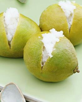 LIMONES RELLENOS DE COCADA