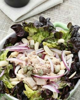 ENSALADA DE JUDÍAS BLANCAS Y ATÚN