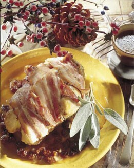 FAISÁN ASADO DE NAVIDAD