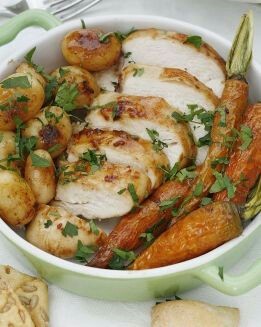 PECHUGA DE PAVO AL HORNO