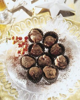 TRUFAS DE MARRÓN GLACÉ