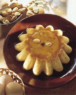 FLAN DE ALMENDRAS