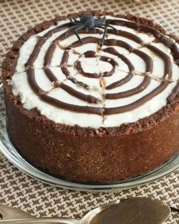 TARTA DE TELARAÑA HALLOWEEN