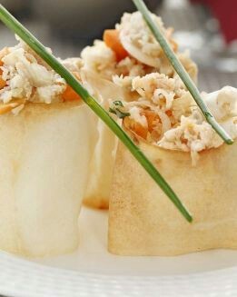 BUEY DE MAR EN PASTA BRICK