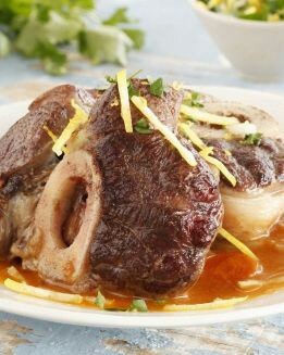 OSSOBUCO CON GREMOLATA