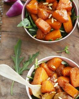 ENSALADA TEMPLADA DE CALABAZA