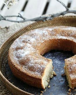 PASTEL DE WHISKY Y MANZANA