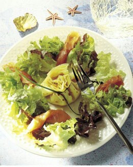 CAPRICHOS DE CANGREJO Y SALMÓN