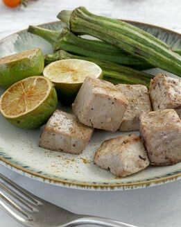 ATUN Y OKRA AL CURRY