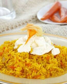 RISOTTO DE ZANAHORIA, COMINO Y VODKA