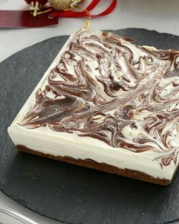 TARTA DE QUESO MARMOLADA