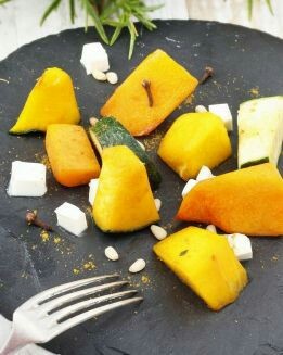 ENSALADA TEMPLADA DE CALABAZA