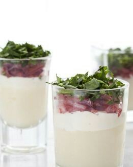 ENSALADA DE PATATA EN VASO