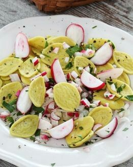 PASTA CON RáBANOS
