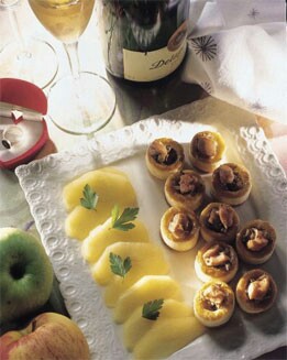 SUSPIROS DE HOJALDRE CON FOIE