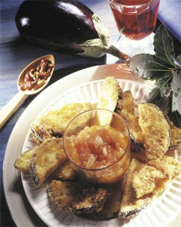 APERITIVOS CRUJIENTES DE BERENJENA