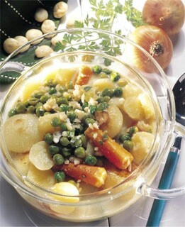 ZANAHORIAS ESTOFADAS CON SALSA DE ALMENDRAS