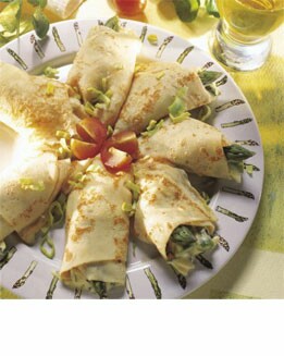 CREPES DE ESPÁRRAGOS