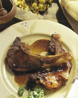CHULETAS DE CORDERO GLASEADAS