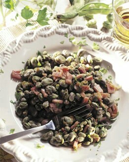 REVUELTO DE HABAS CON JAMÓN