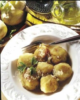 BOLITAS DE MERLUZA CON SALSA DE ALMENDRAS