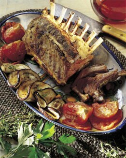 COSTILLAR DE CORDERO ASADO